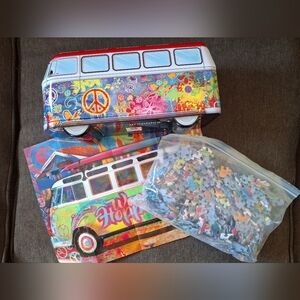 Eurographics 550 Piece Wave Hopper VW bus puzzle